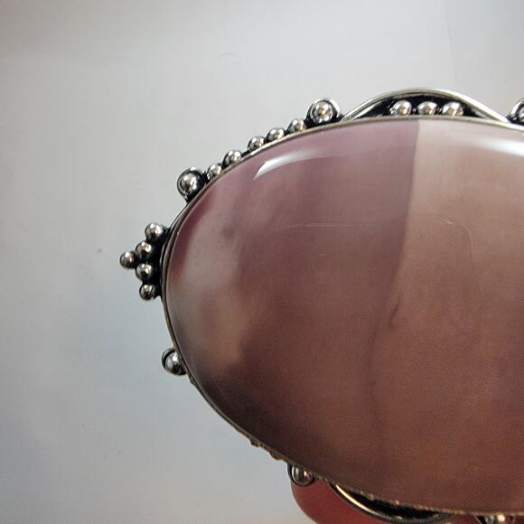 Necklace Pendants Mookaite Jasper Handmade Jewelry Set in Sterling Silver Bezel - Picture 8 of 10